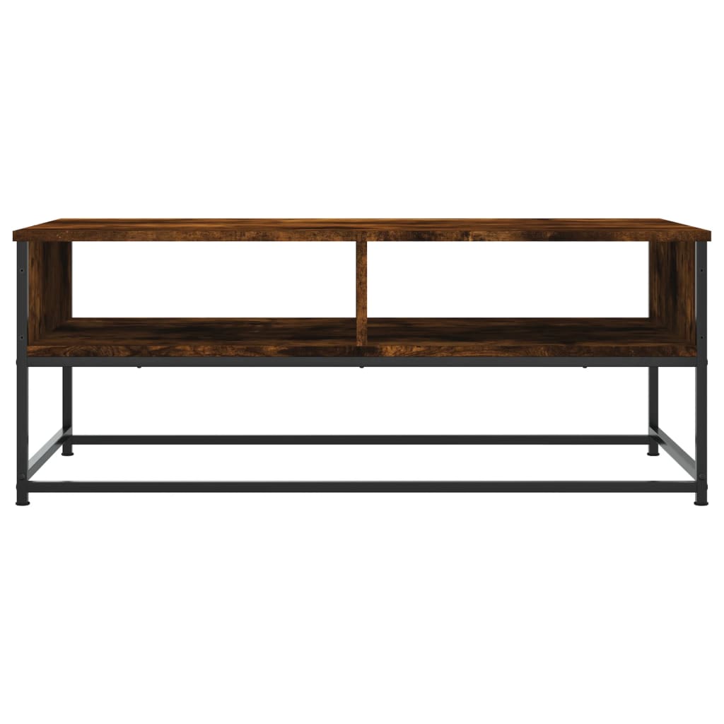 Salontafel 00X5X40 Cm Bewerkt Hout Kleurig Gerookt eiken