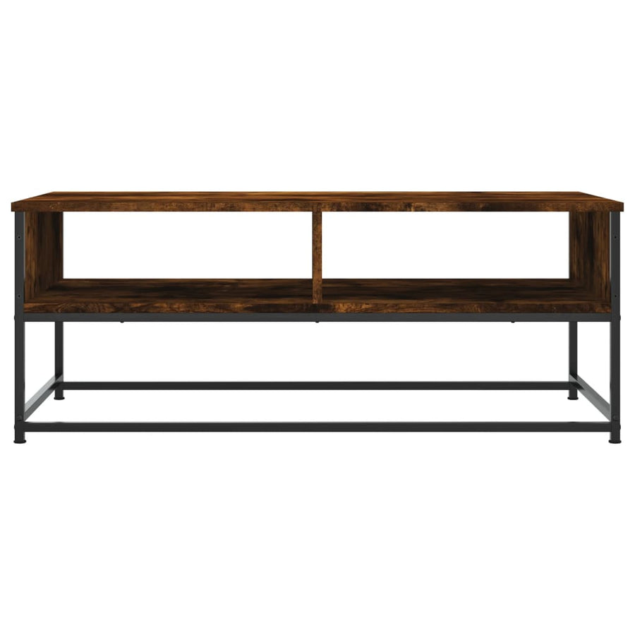 Salontafel 00X5X40 Cm Bewerkt Hout Kleurig Gerookt eiken