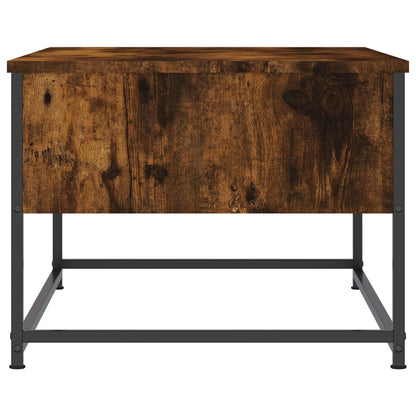 Salontafel 00X5X40 Cm Bewerkt Hout Kleurig Gerookt eiken