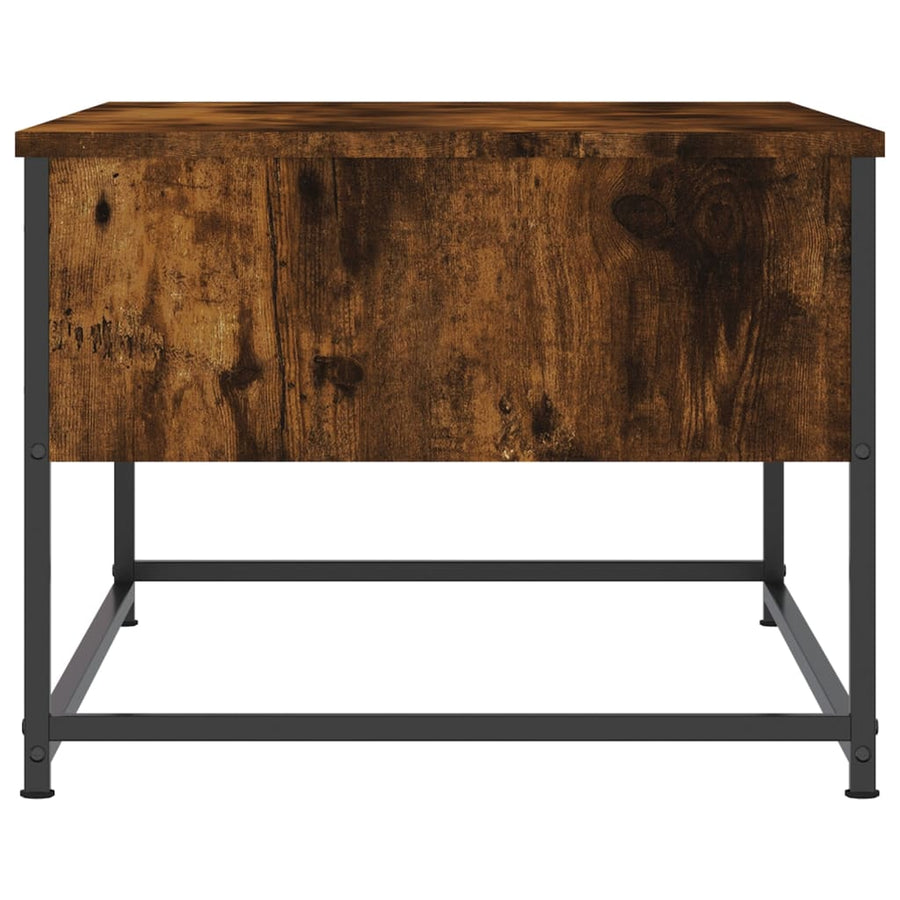 Salontafel 00X5X40 Cm Bewerkt Hout Kleurig Gerookt eiken
