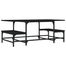 Salontafel 00X50,5X40 Cm Bewerkt Hout Zwart