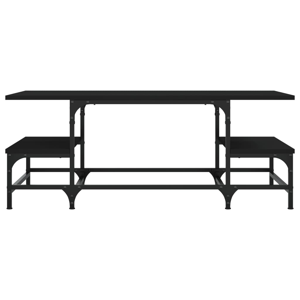 Salontafel 00X50,5X40 Cm Bewerkt Hout Zwart