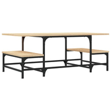 Salontafel 00X50,5X40 Cm Bewerkt Hout Kleurig Sonoma eiken