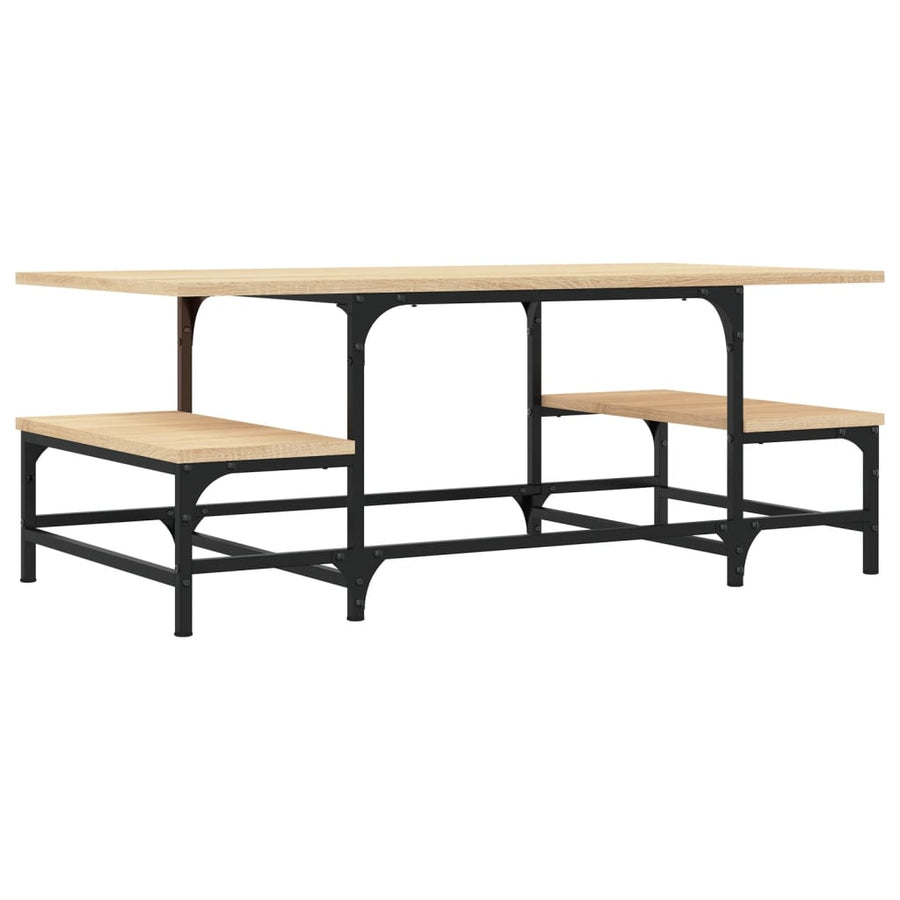 Salontafel 00X50,5X40 Cm Bewerkt Hout Kleurig Sonoma eiken