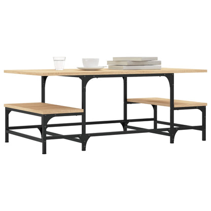 Salontafel 00X50,5X40 Cm Bewerkt Hout Kleurig Sonoma eiken
