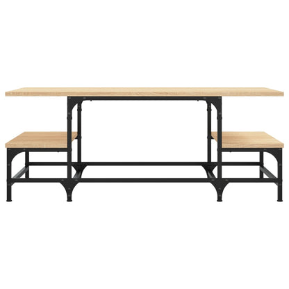 Salontafel 00X50,5X40 Cm Bewerkt Hout Kleurig Sonoma eiken