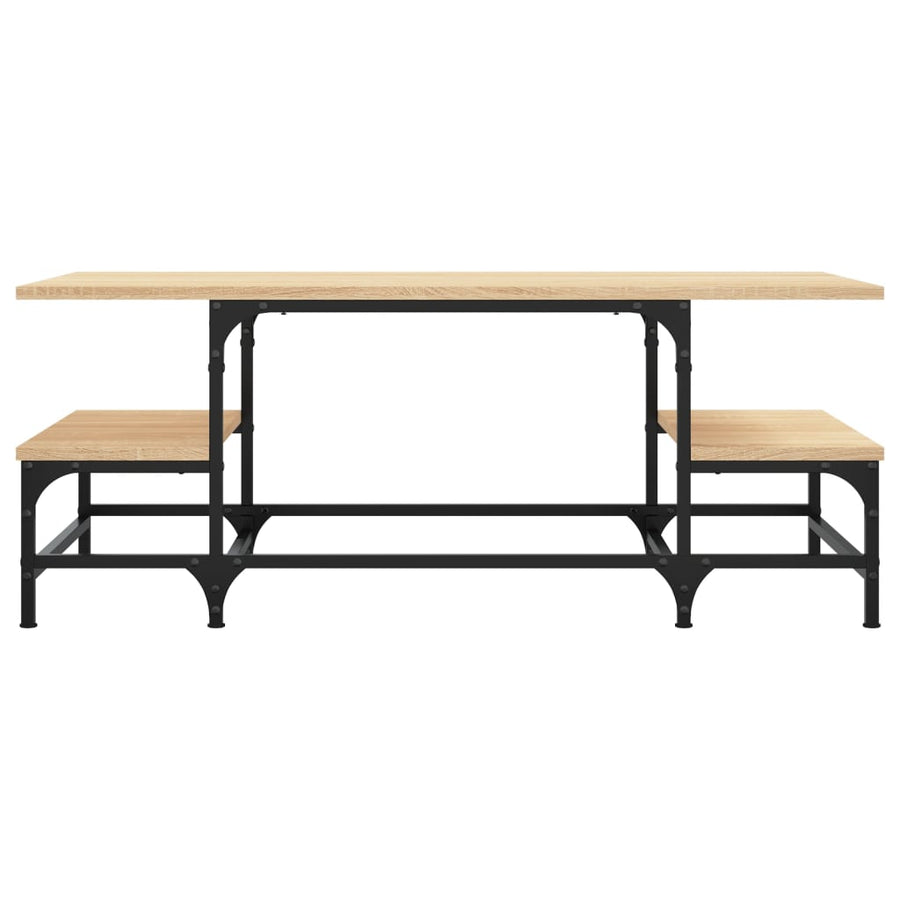 Salontafel 00X50,5X40 Cm Bewerkt Hout Kleurig Sonoma eiken
