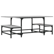 Salontafel 00X50,5X40 Cm Bewerkt Hout Grijs sonoma