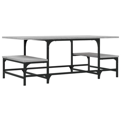 Salontafel 00X50,5X40 Cm Bewerkt Hout Grijs sonoma