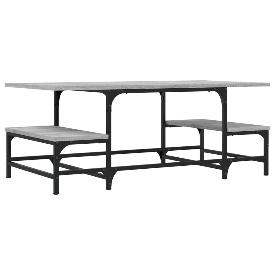 Salontafel 00X50,5X40 Cm Bewerkt Hout Grijs sonoma