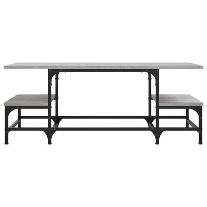 Salontafel 00X50,5X40 Cm Bewerkt Hout Grijs sonoma