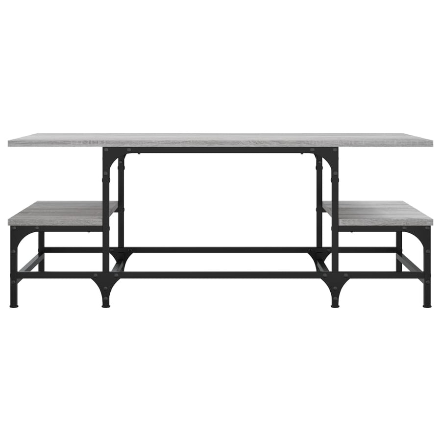 Salontafel 00X50,5X40 Cm Bewerkt Hout Grijs sonoma