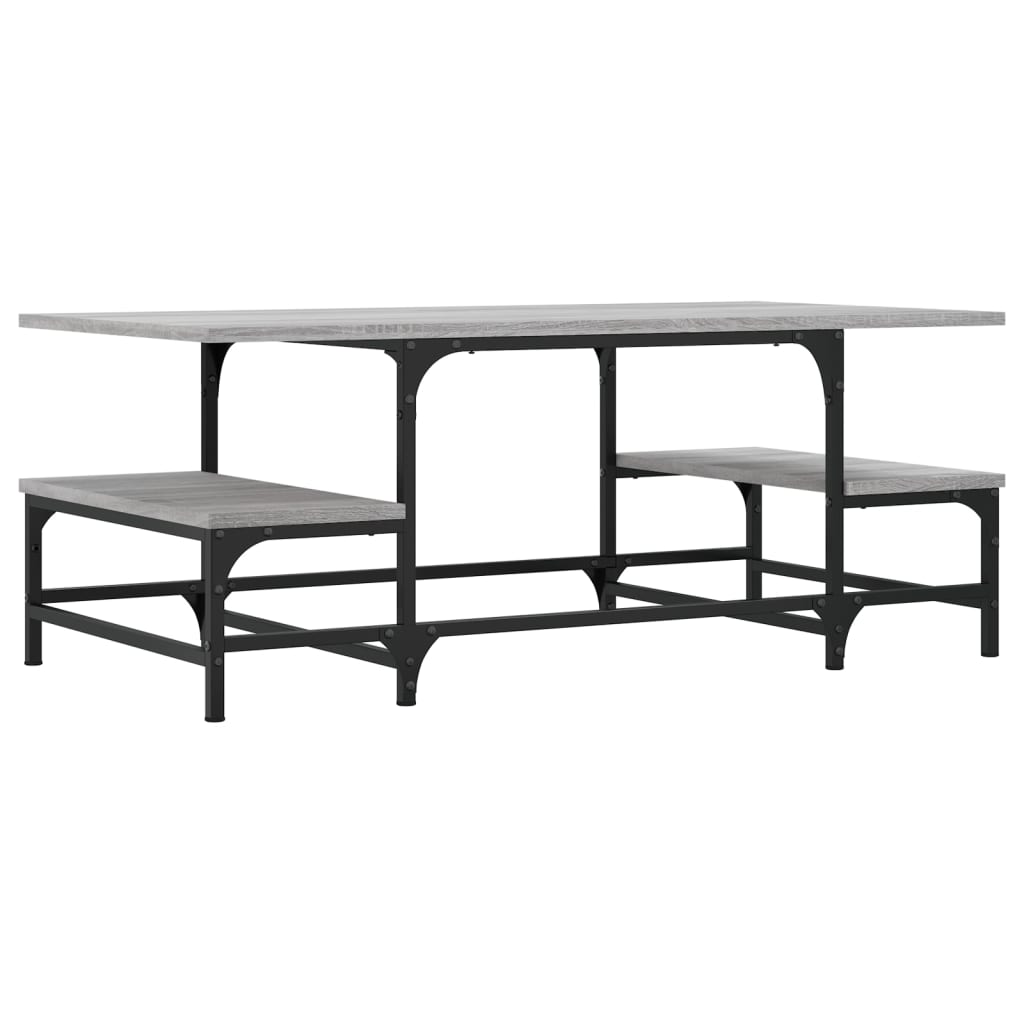 Salontafel 00X50,5X40 Cm Bewerkt Hout Grijs sonoma