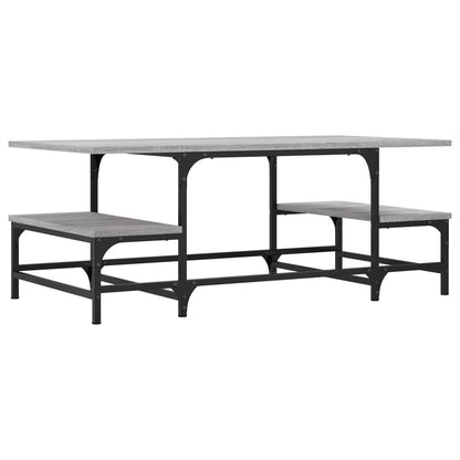 Salontafel 00X50,5X40 Cm Bewerkt Hout Grijs sonoma
