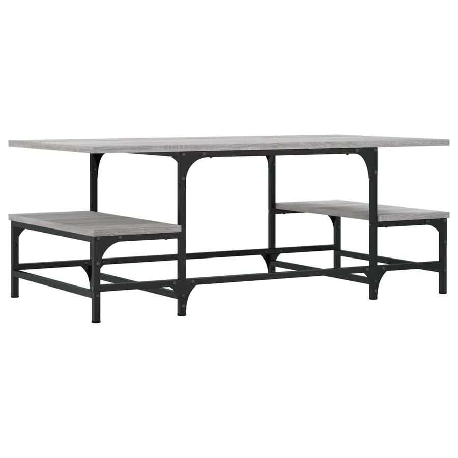 Salontafel 00X50,5X40 Cm Bewerkt Hout Grijs sonoma