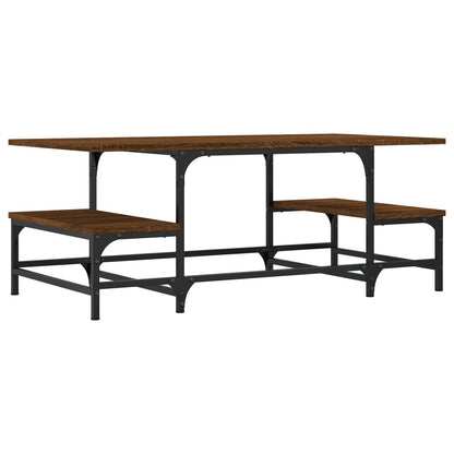 Salontafel 00X50,5X40 Cm Bewerkt Hout Bruin Eikenkleur Bruineiken