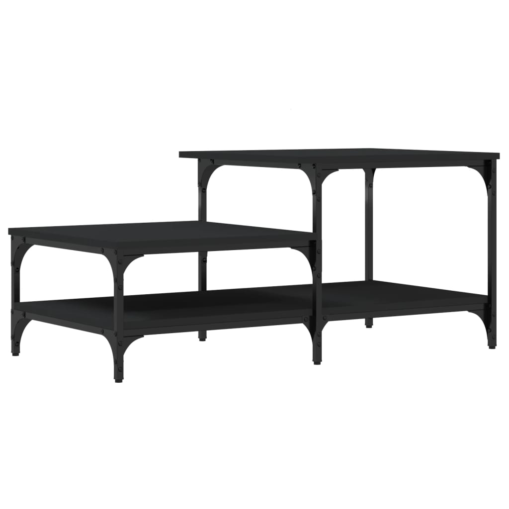 Salontafel 00X50,5X45 Cm Bewerkt Hout Zwart