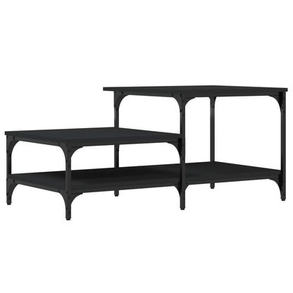 Salontafel 00X50,5X45 Cm Bewerkt Hout Zwart