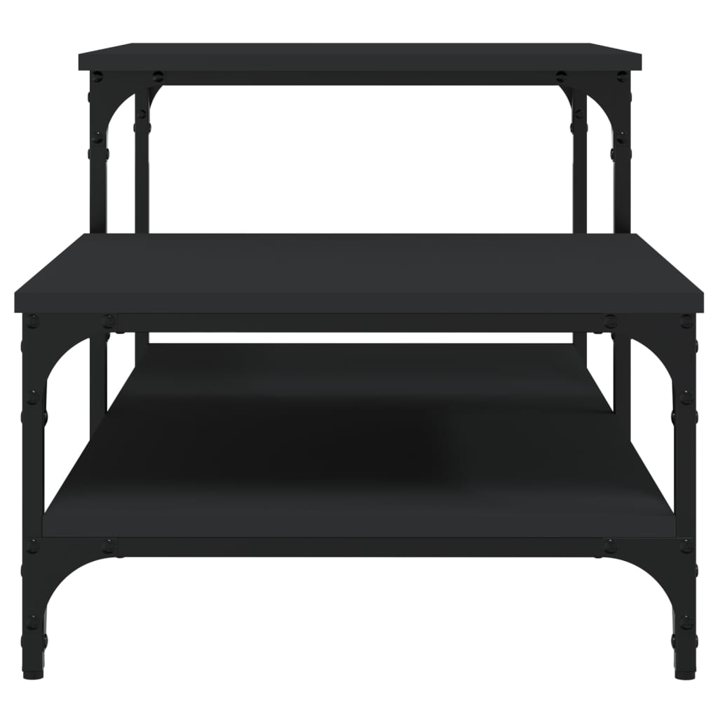 Salontafel 00X50,5X45 Cm Bewerkt Hout Zwart