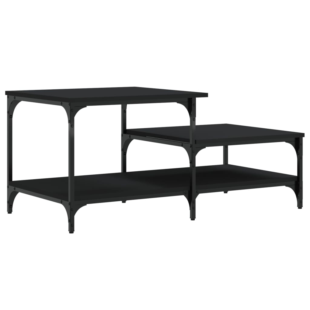 Salontafel 00X50,5X45 Cm Bewerkt Hout Zwart