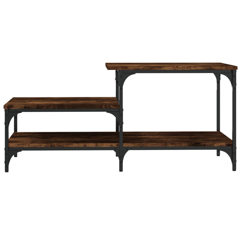 Salontafel 00X50,5X45 Cm Bewerkt Hout Kleurig Gerookt eiken