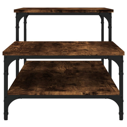 Salontafel 00X50,5X45 Cm Bewerkt Hout Kleurig Gerookt eiken