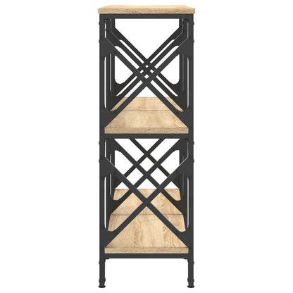 Wandtafel 100X28X80,5 Cm Bewerkt Hout Sonoma Eikenkleurig