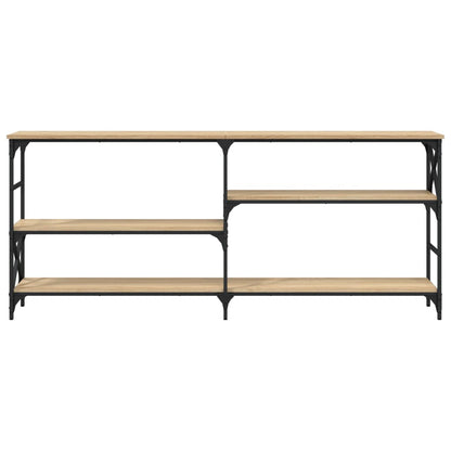 Wandtafel 180X29X76,5 Cm Bewerkt Hout Kleurig Sonoma eiken