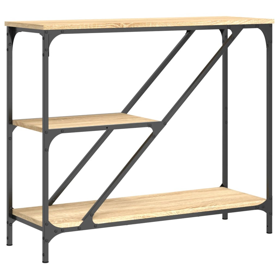 Wandtafel 88,5X30X75 Cm Bewerkt Hout Sonoma Eikenkleurig