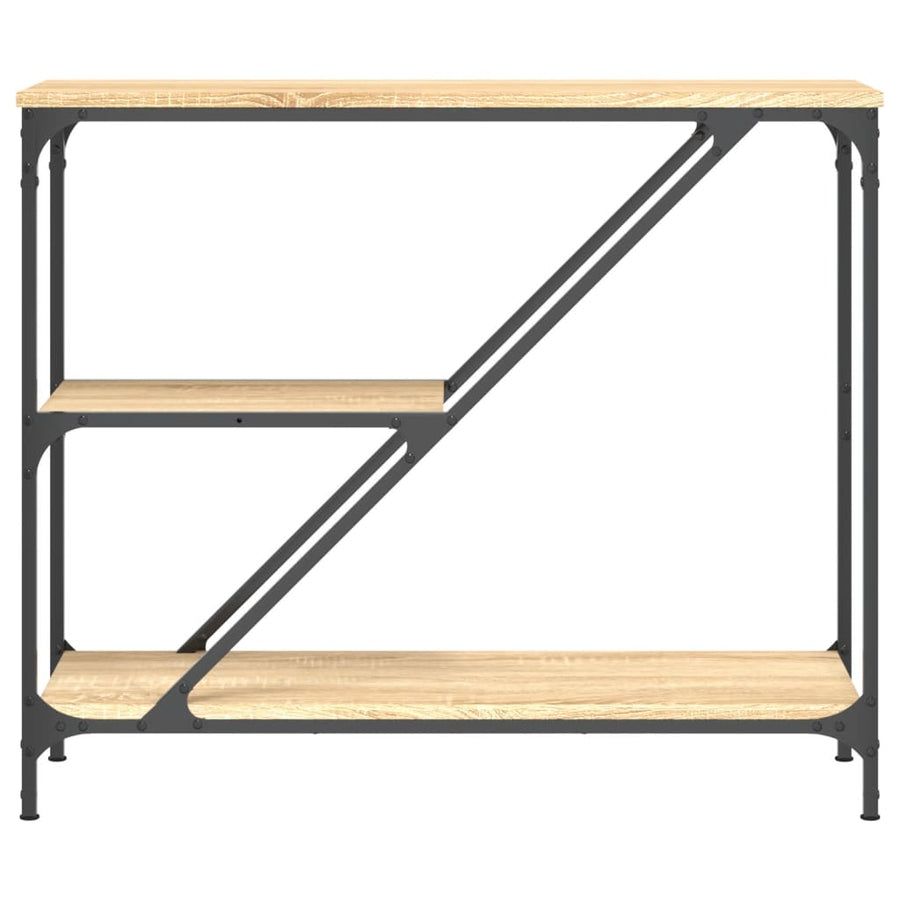 Wandtafel 88,5X30X75 Cm Bewerkt Hout Sonoma Eikenkleurig