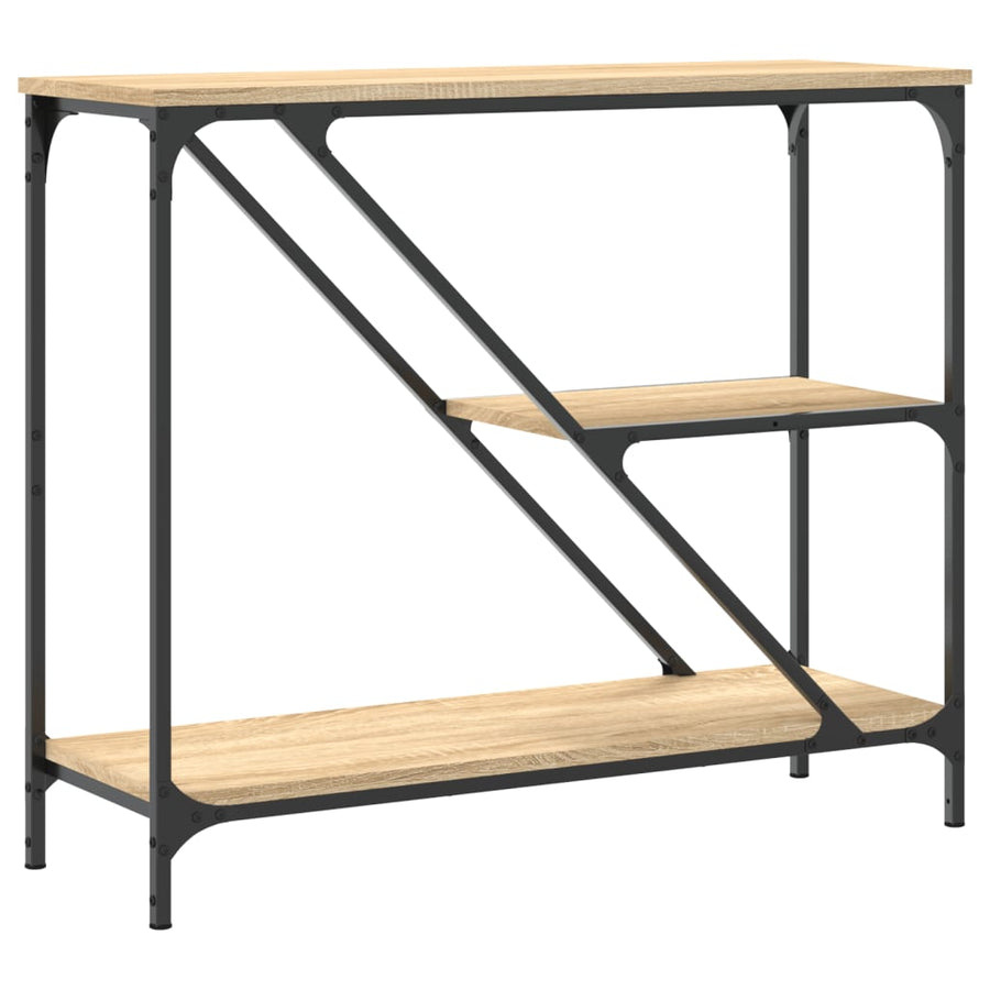 Wandtafel 88,5X30X75 Cm Bewerkt Hout Sonoma Eikenkleurig