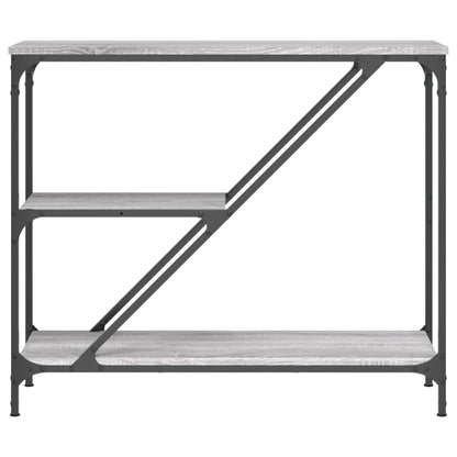 Wandtafel 88,5X30X75 Cm Bewerkt Hout Grijs Sonoma Eikenkleurig