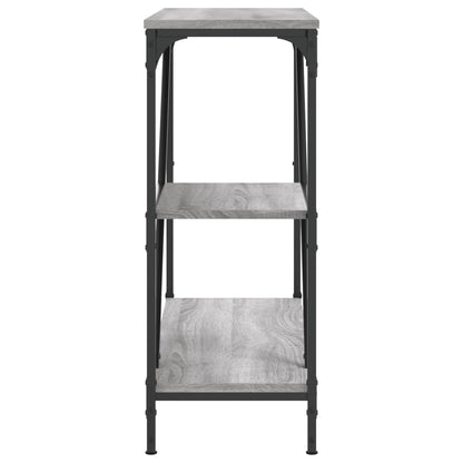 Wandtafel 88,5X30X75 Cm Bewerkt Hout Grijs Sonoma Eikenkleurig