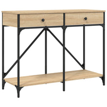 Wandtafel 100X39X78,5 Cm Bewerkt Hout Sonoma Eikenkleurig
