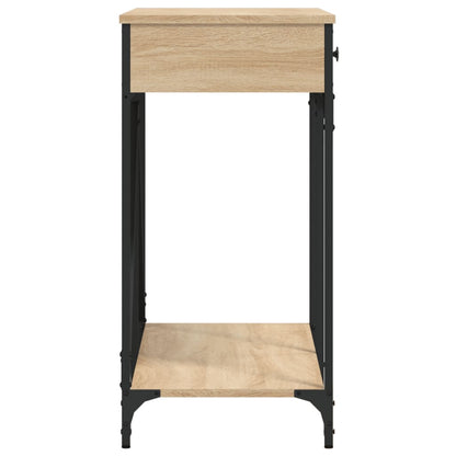 Wandtafel 100X39X78,5 Cm Bewerkt Hout Sonoma Eikenkleurig