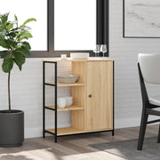 Sonoma Oak Sideboard 70x30x80 cm Engineered Wood