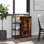 Sideboard 70x30x80 cm engineered wood smoked oak-colored