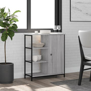 Sideboard 70x30x80 cm engineered wood grey sonoma
