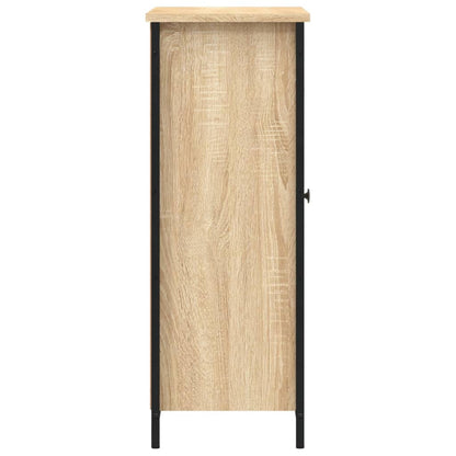 Dressoir 70X30X80 Cm Bewerkt Hout Kleurig Sonoma eiken