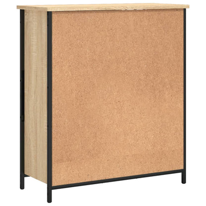 Dressoir 70X30X80 Cm Bewerkt Hout Kleurig Sonoma eiken