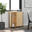 Sideboard 70x30x80 cm engineered wood Sonoma oak-coloured