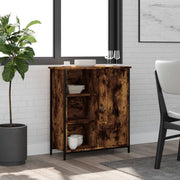 Sideboard 70x30x80 cm engineered wood smoked oak-colored