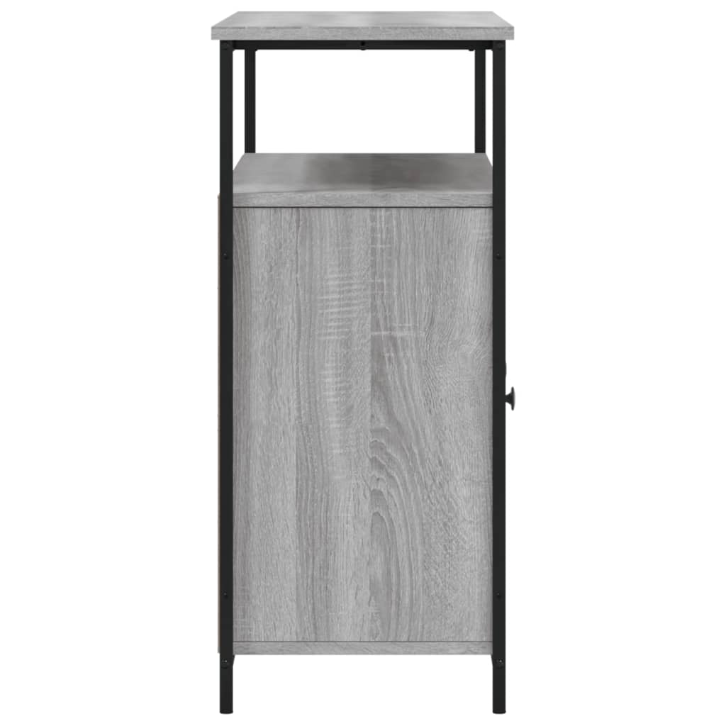Dressoir 100X35X80 Cm Bewerkt Hout Grijs Sonoma