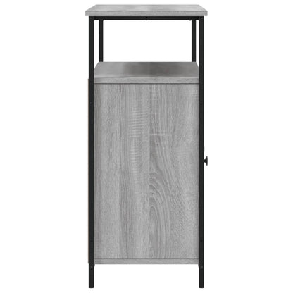 Dressoir 100X35X80 Cm Bewerkt Hout Grijs Sonoma