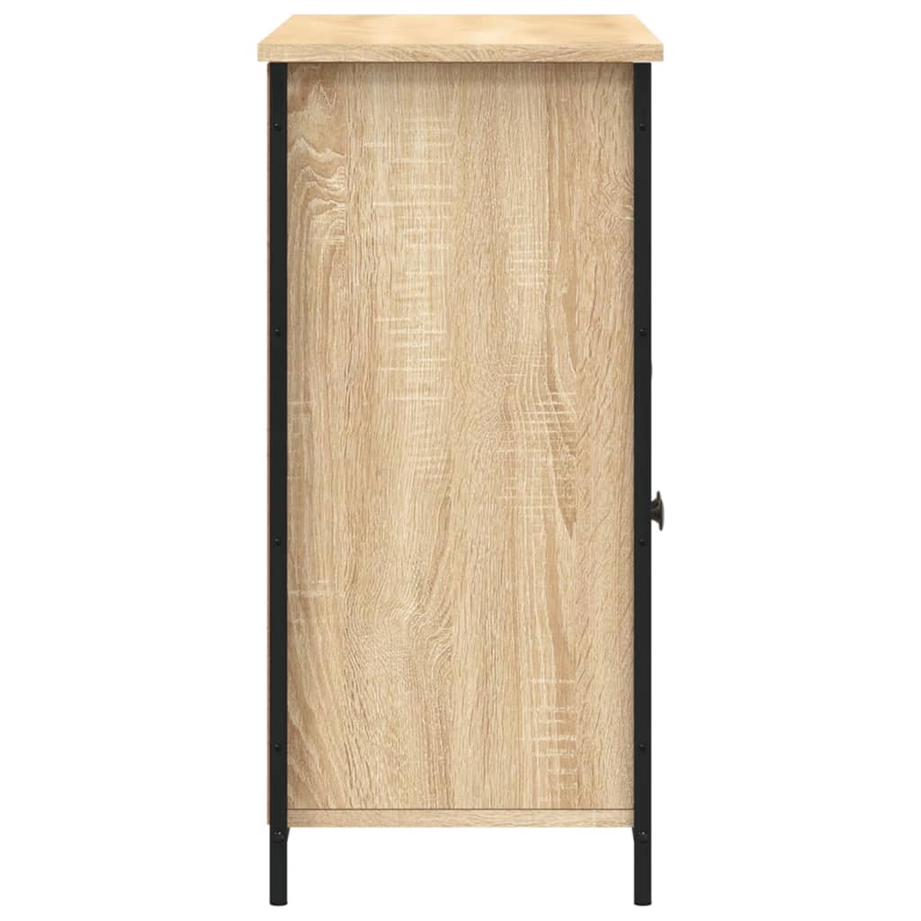 Dressoir 100X35X75 Cm Bewerkt Hout Kleurig Sonoma eiken