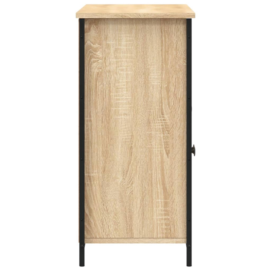 Dressoir 100X35X75 Cm Bewerkt Hout Kleurig Sonoma eiken