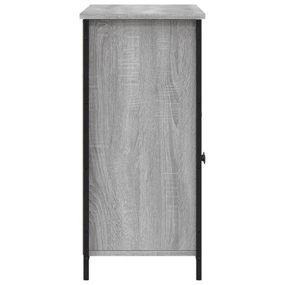 Dressoir 100X35X75 Cm Bewerkt Hout Grijs Sonoma