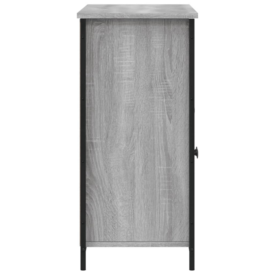 Dressoir 100X35X75 Cm Bewerkt Hout Grijs Sonoma