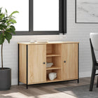 Sideboard 100x35x70 cm engineered wood Sonoma oak finish