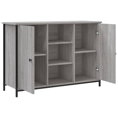Dressoir 100X35X70 Cm Bewerkt Hout Grijs Sonoma
